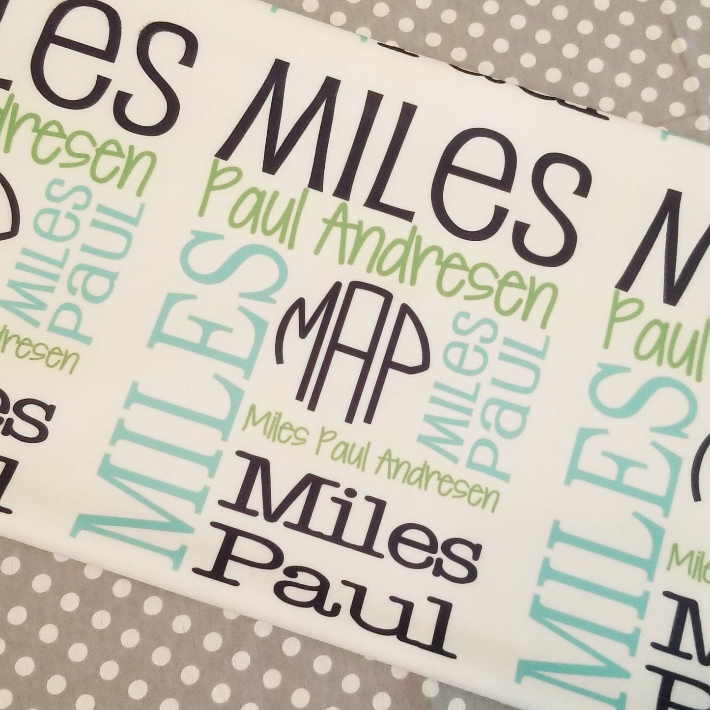 Personalized Name Blanket - Classic Design - The Henry