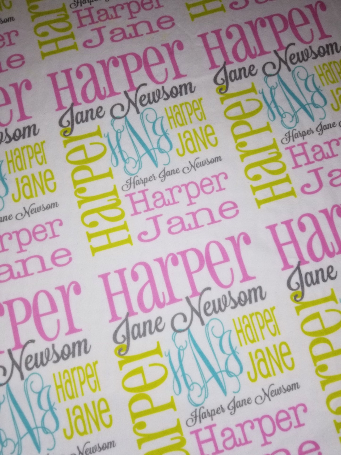 Personalized Baby Name Blanket - Classic Design - The Madeline