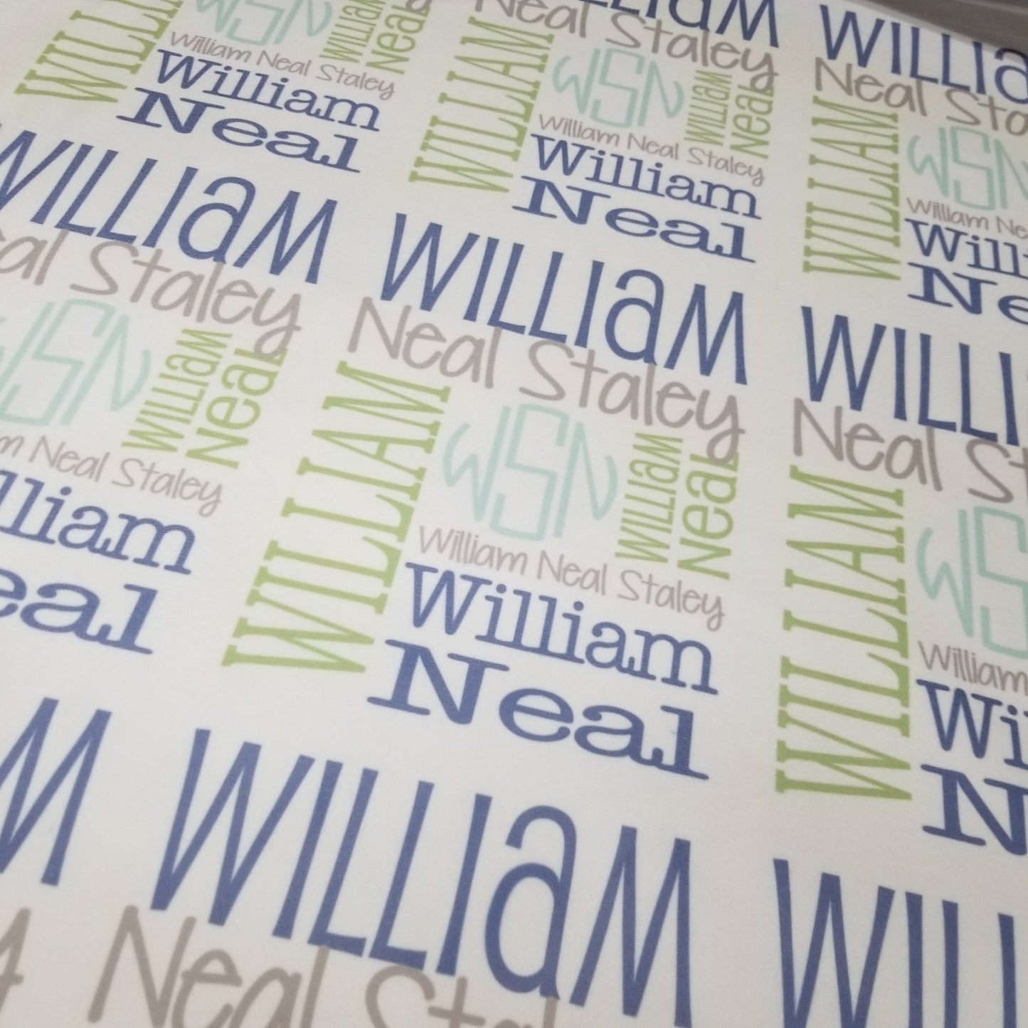 Personalized Name Blanket - Classic Design - The William